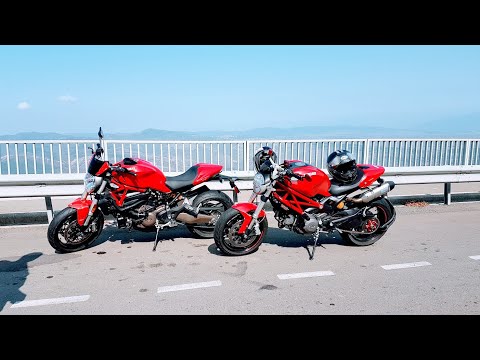 Ducati monster 821 Akrapovič - აკრას დაყენება მონსტერზე